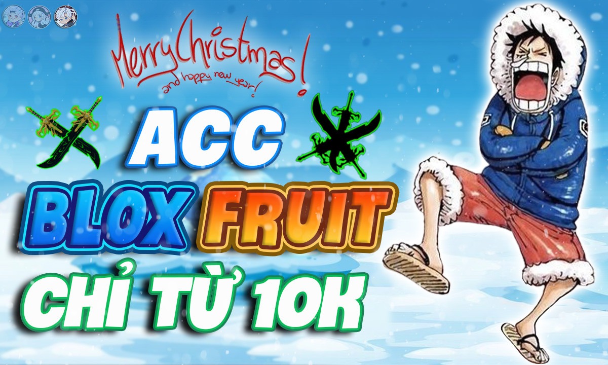 (Giảm Giá Còn 10k) Acc Random Blox Fruit