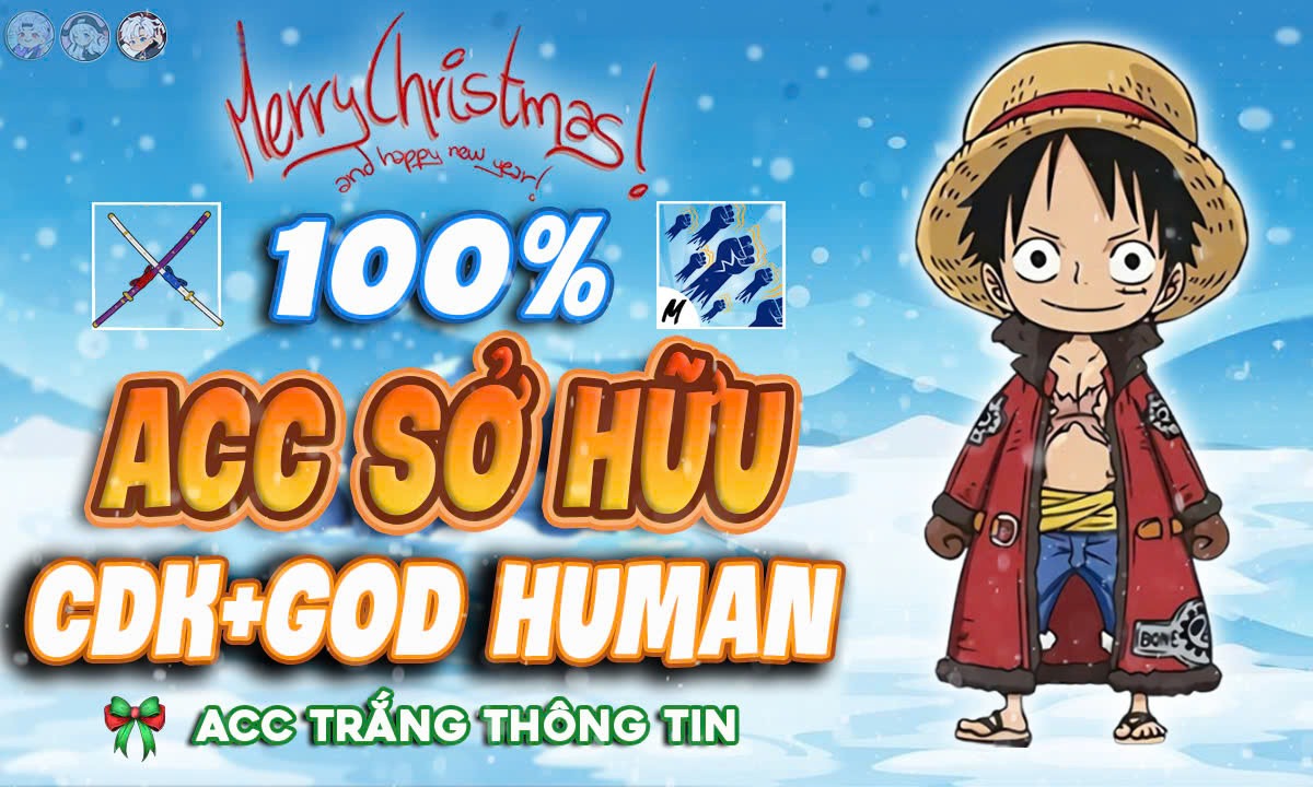 Acc God Human - CDK - Bi Huỳnh Roblox