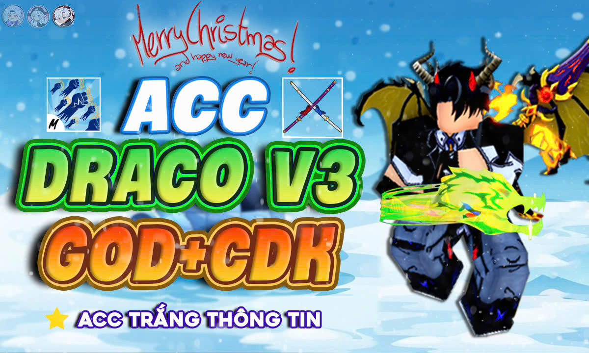 ACC 100% TỘC DRACO V3