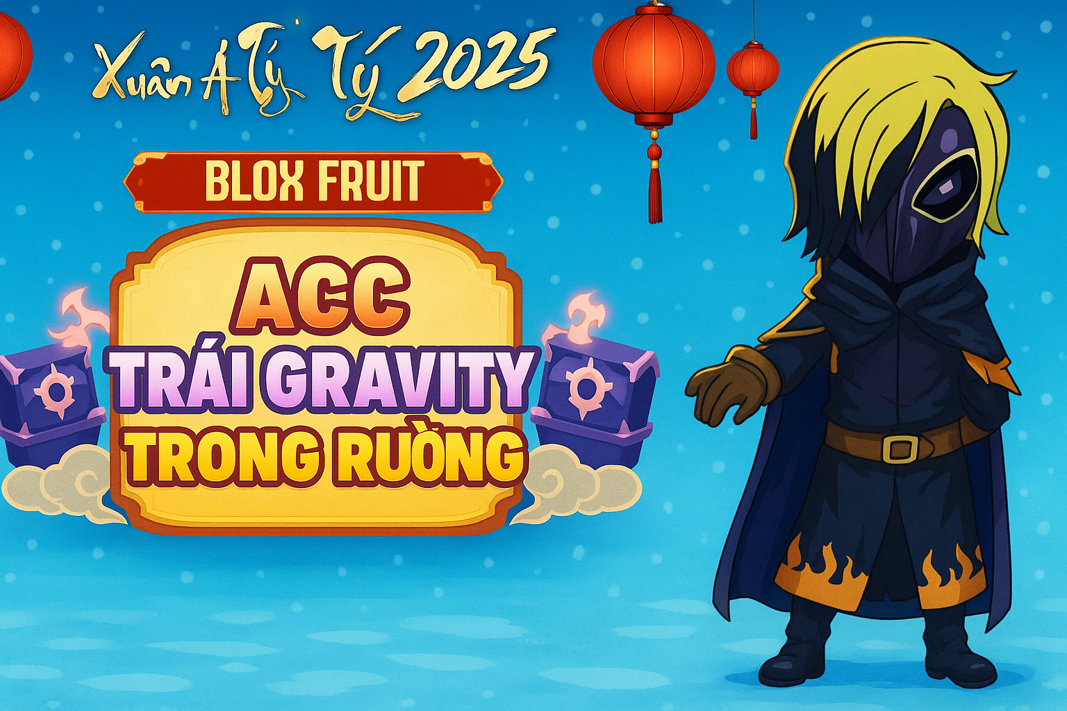 ACC 100% TRÁI GRAVITY TRONG RƯƠNG