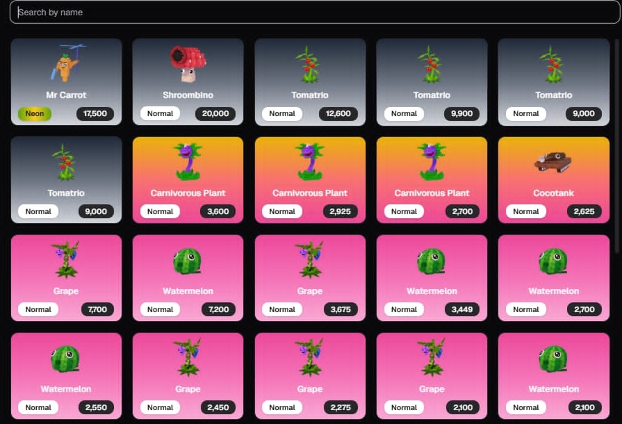 Plant vs Brainrot 4- 6 Secret