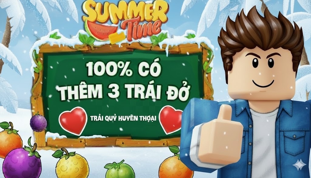 GOD + 3 MYTHICAL FRUITS